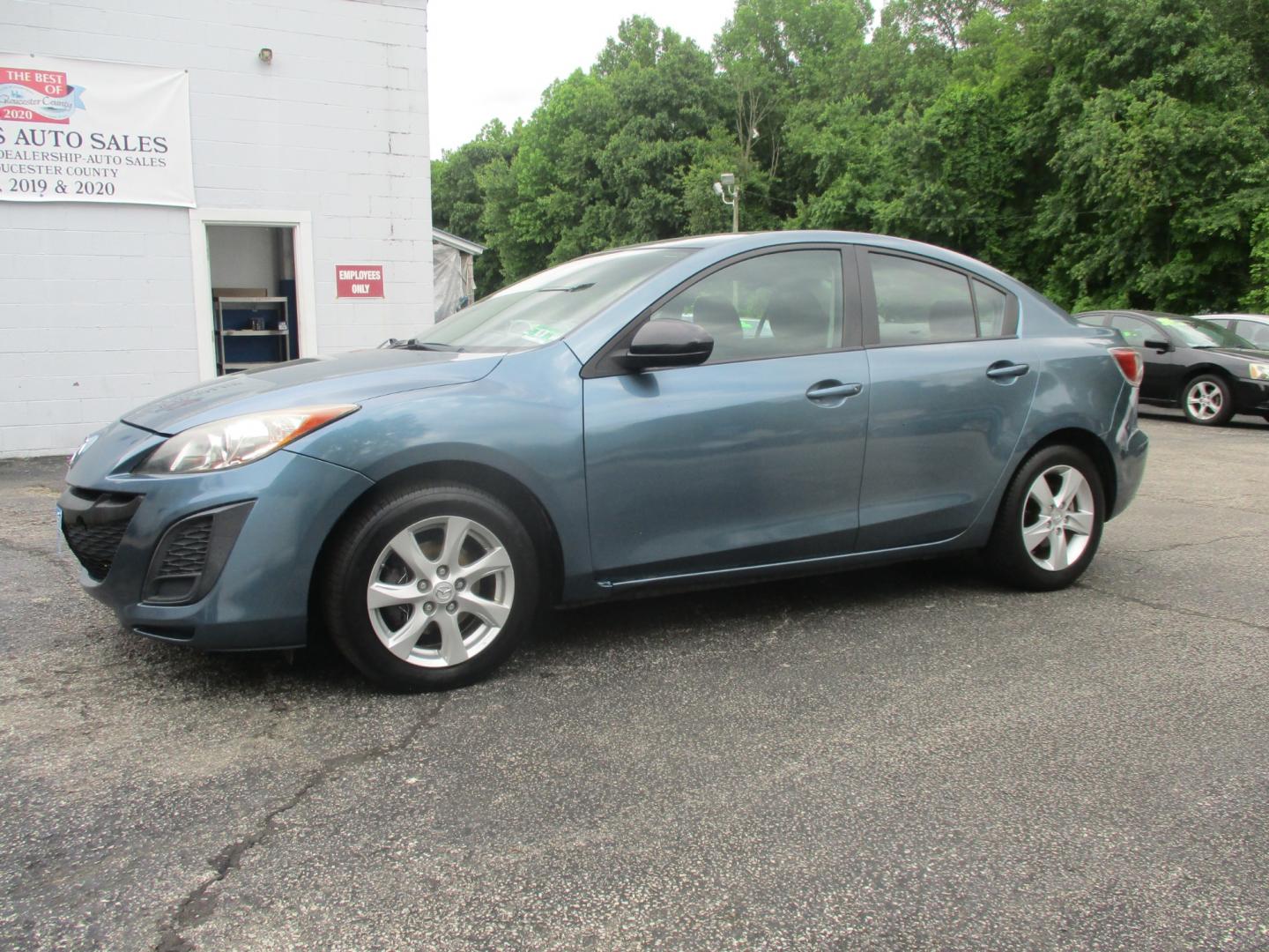 2011 BLUE Mazda MAZDA3 i Touring 4-Door (JM1BL1VF9B1) with an 2.0L L4 DOHC 16V engine, located at 540a Delsea Drive, Sewell, NJ, 08080, (856) 589-6888, 39.752560, -75.111206 - Photo#1